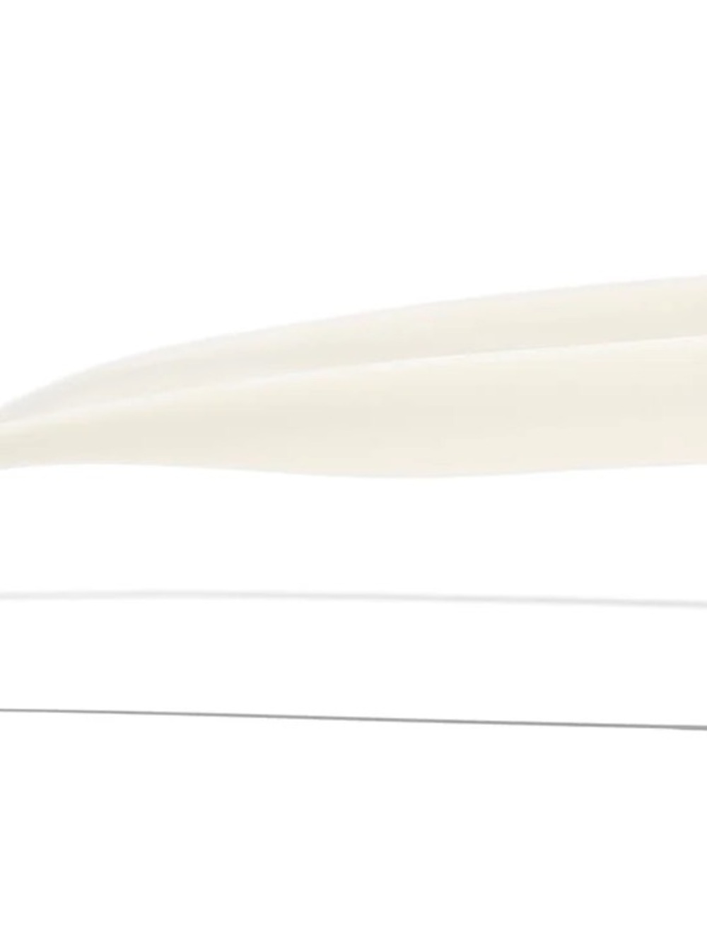 CHANEL White Pearl Cat-Eye Sunglasses with Gradient Smoke Lenses - Picture 3 of 6